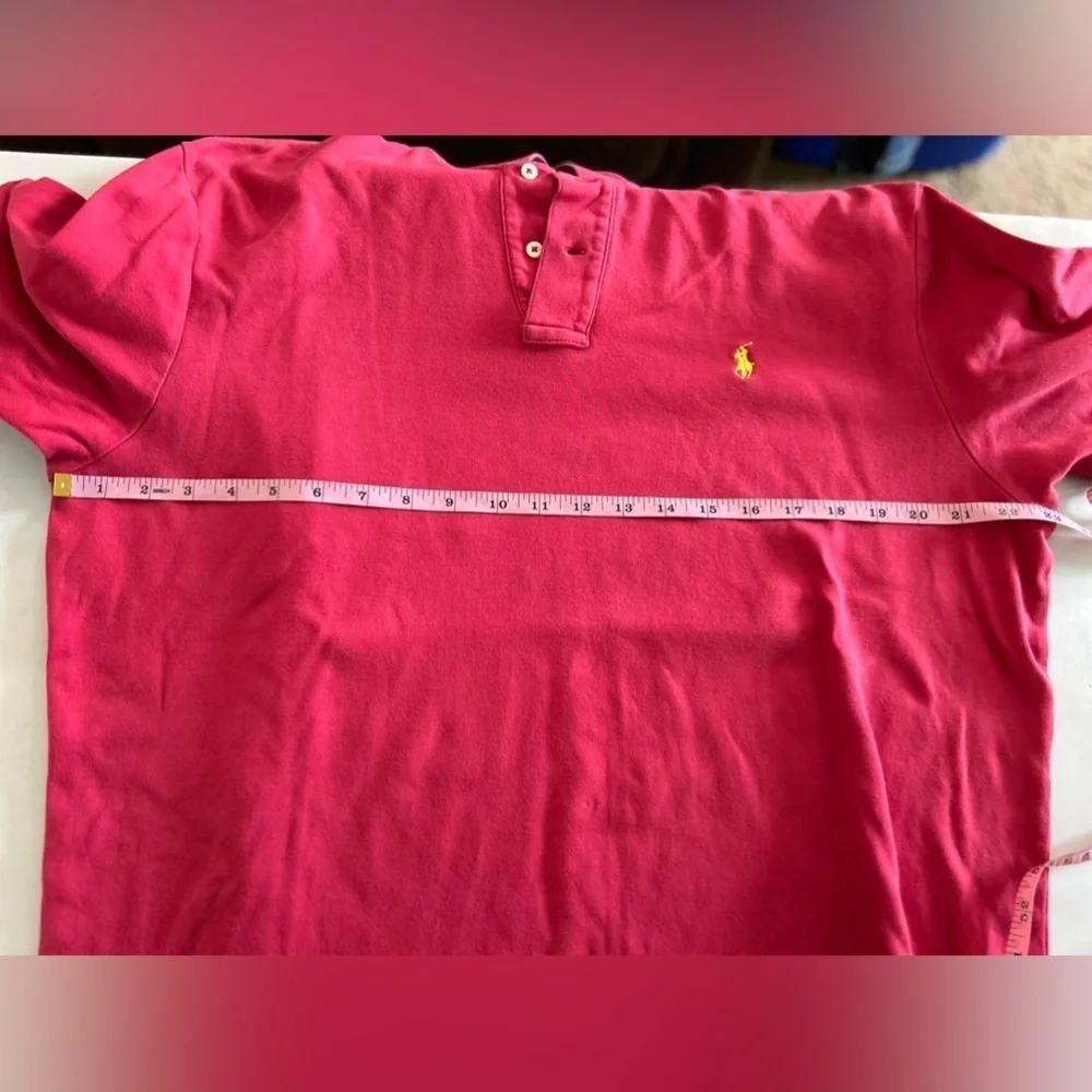 Polo Ralph Lauren Men's XL Red‎ Polo Top